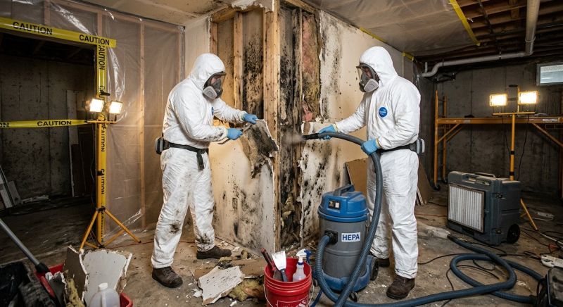 Basement Mold Removal in Dallas, TX