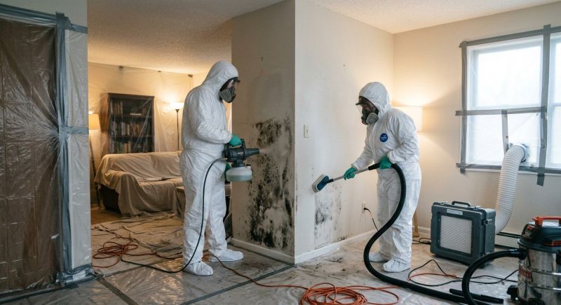Attic Mold Removal in Bergen County, NJ