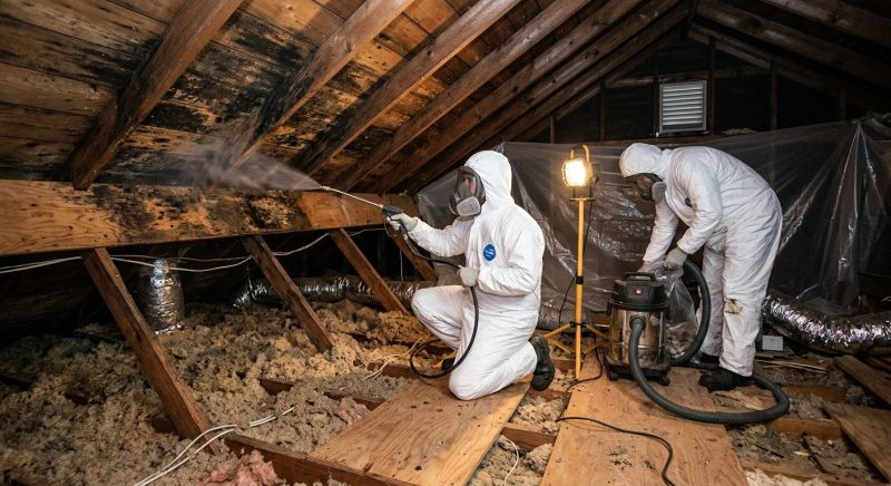 Attic Mold Removal in Fort Worth, TX