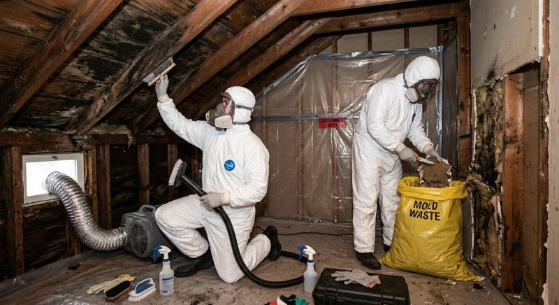 Mold Abatement in Denton, TX